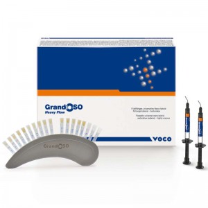 permanent sealing materials - blockage - GrandioSO Heavy Flow - set syringe 5 x 2 g Μόνιμα εμφρακτικά υλικά αποκαταστάσεων